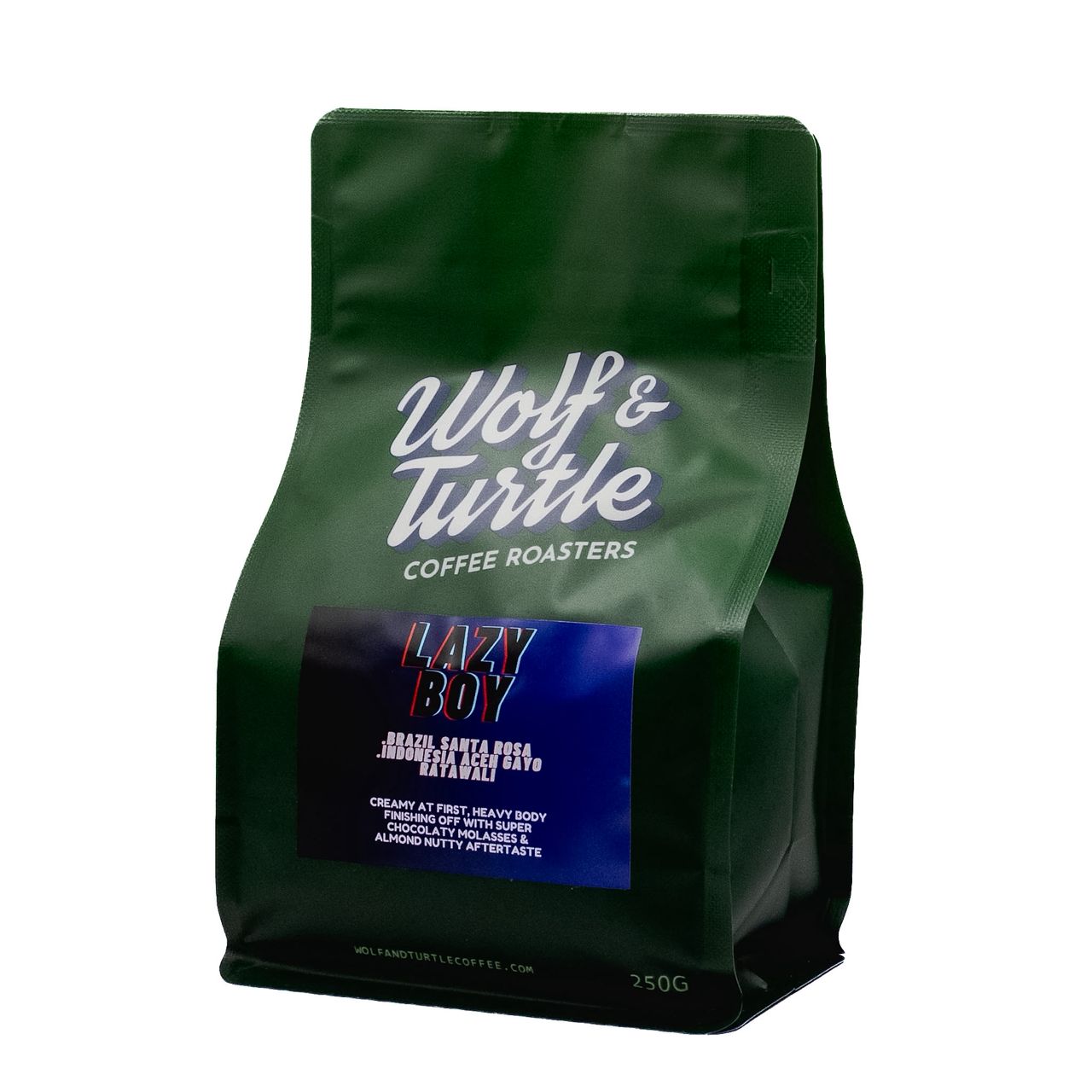 Wolf & Turtle Coffee Lazy Boy Blend – specialty coffee beans Malaysia