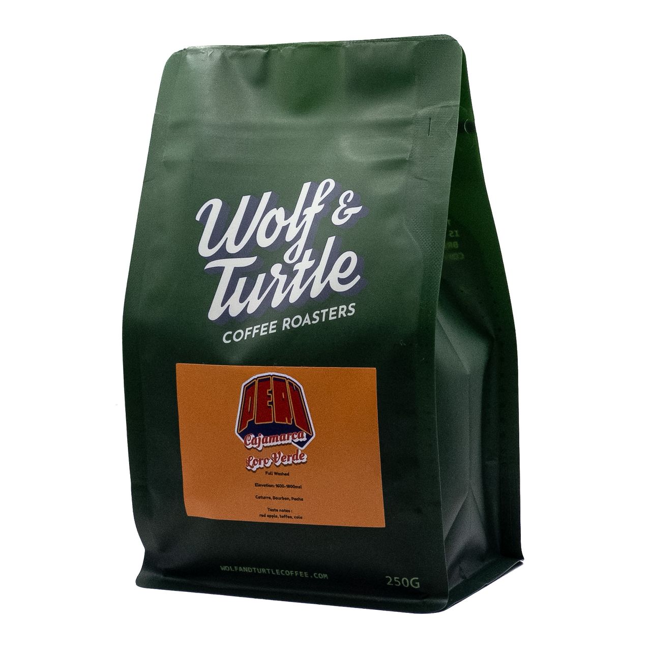 Peru Cajamarca Loro Verde - Wolf & Turtle Coffee