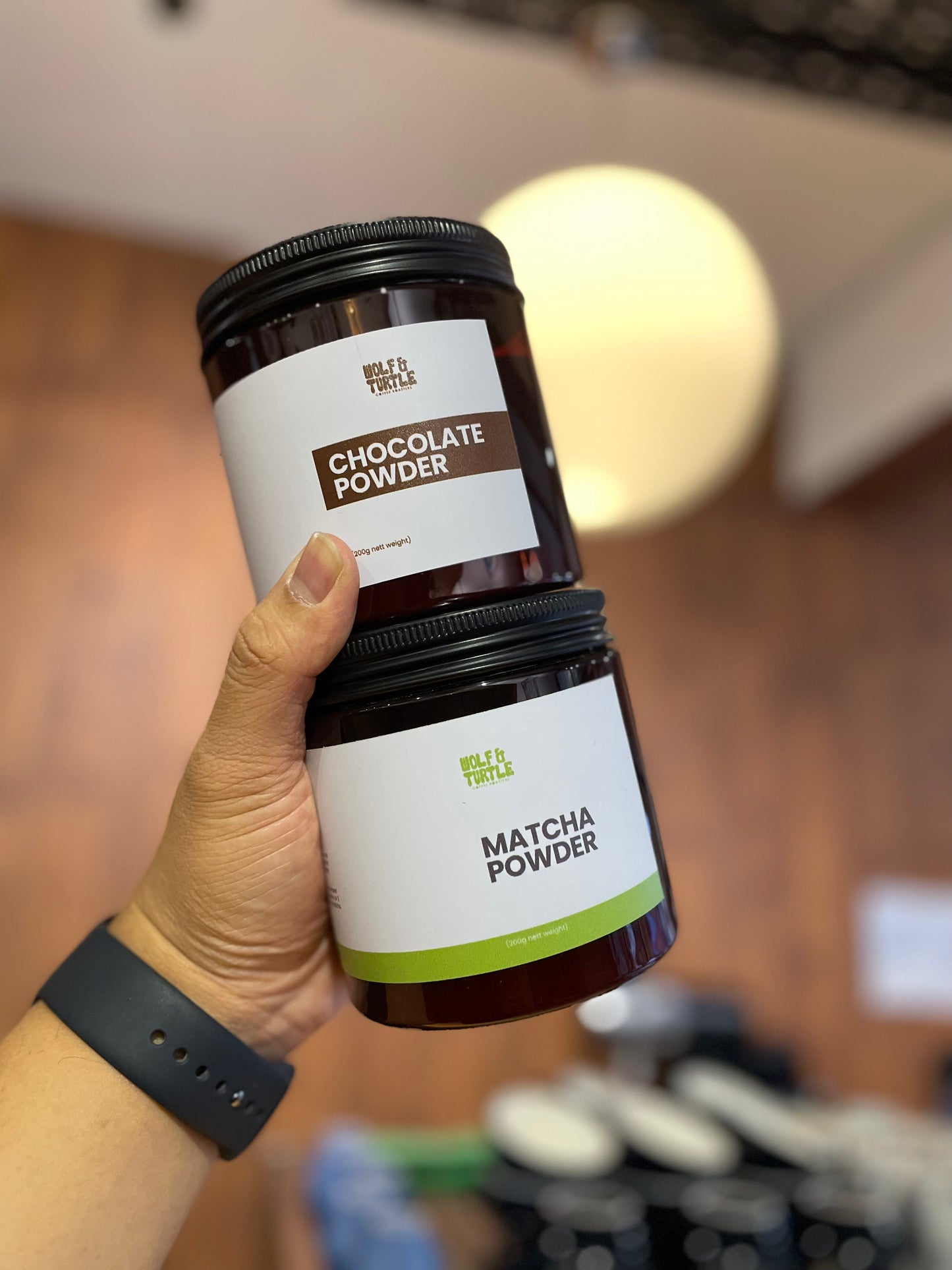 Chocolate powder
